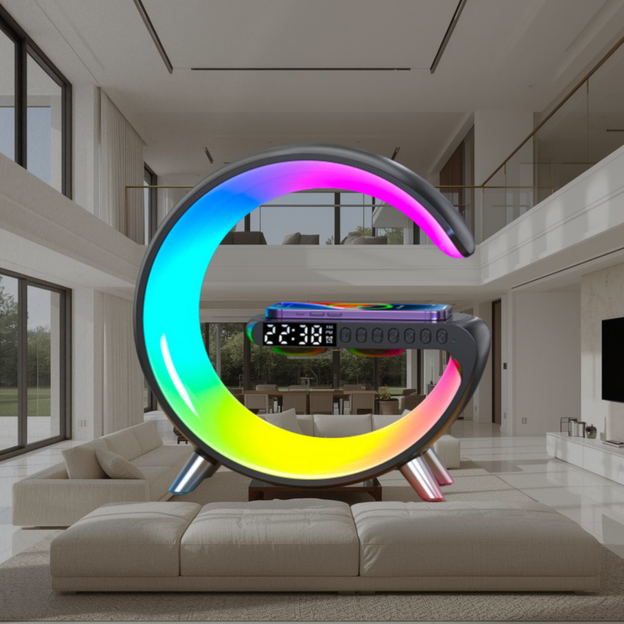 AuraGlow 3-in-1 Smart Atmosphere Lamp