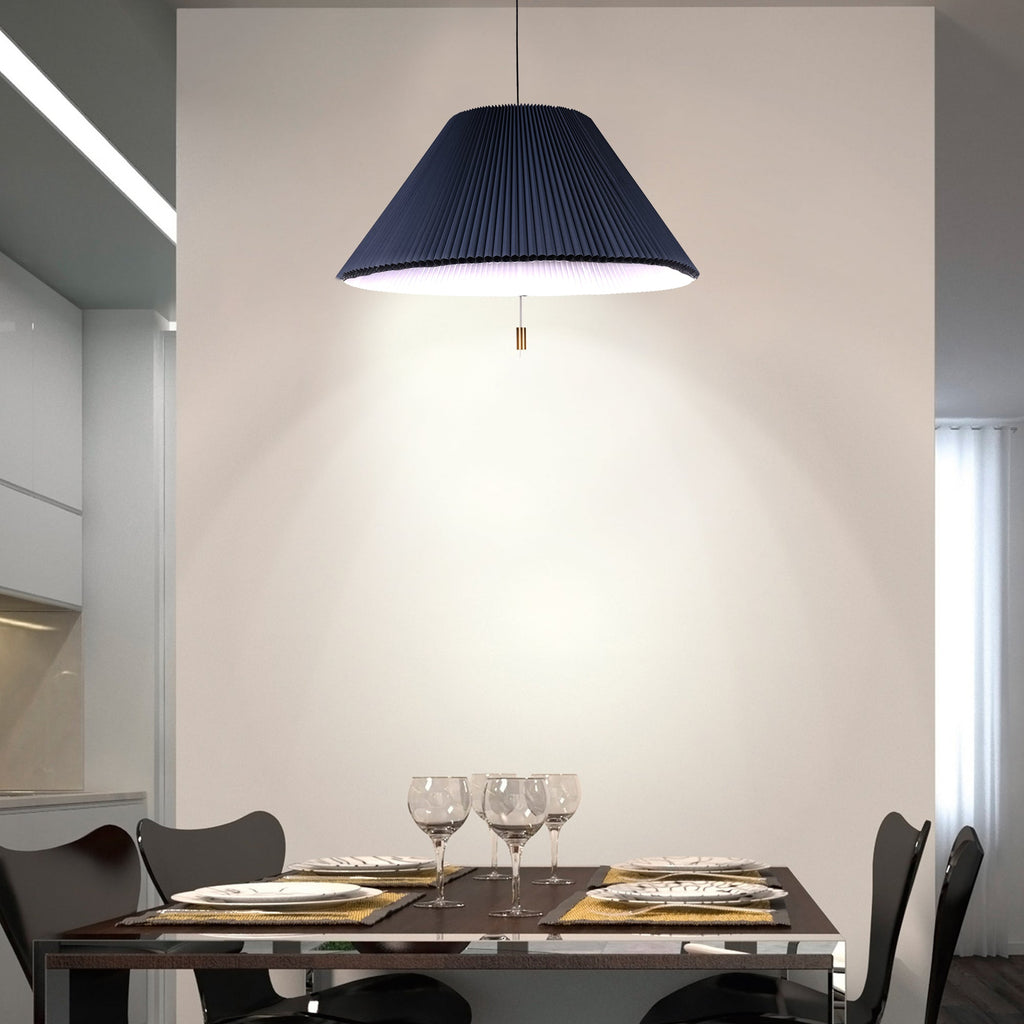Modern Adjustable Pendant Lamp – Foldable Shade Design