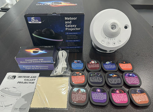 Dynamic Meteor 13-in-1 Galaxy Projector – Ultra-Clear
