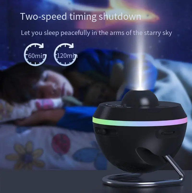 Dynamic Meteor 13-in-1 Galaxy Projector – Ultra-Clear