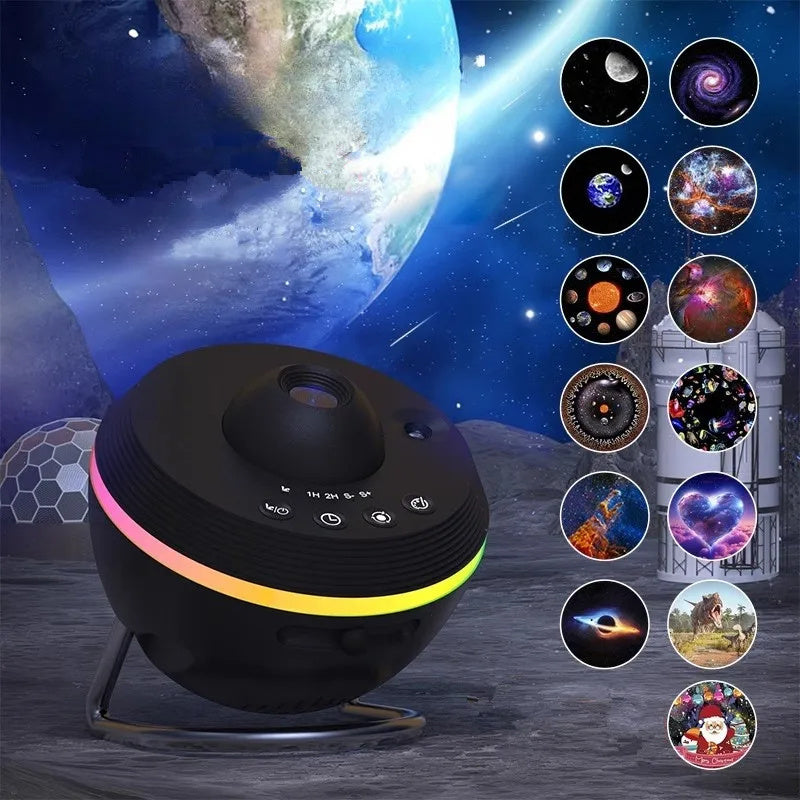 Dynamic Meteor 13-in-1 Galaxy Projector – Ultra-Clear