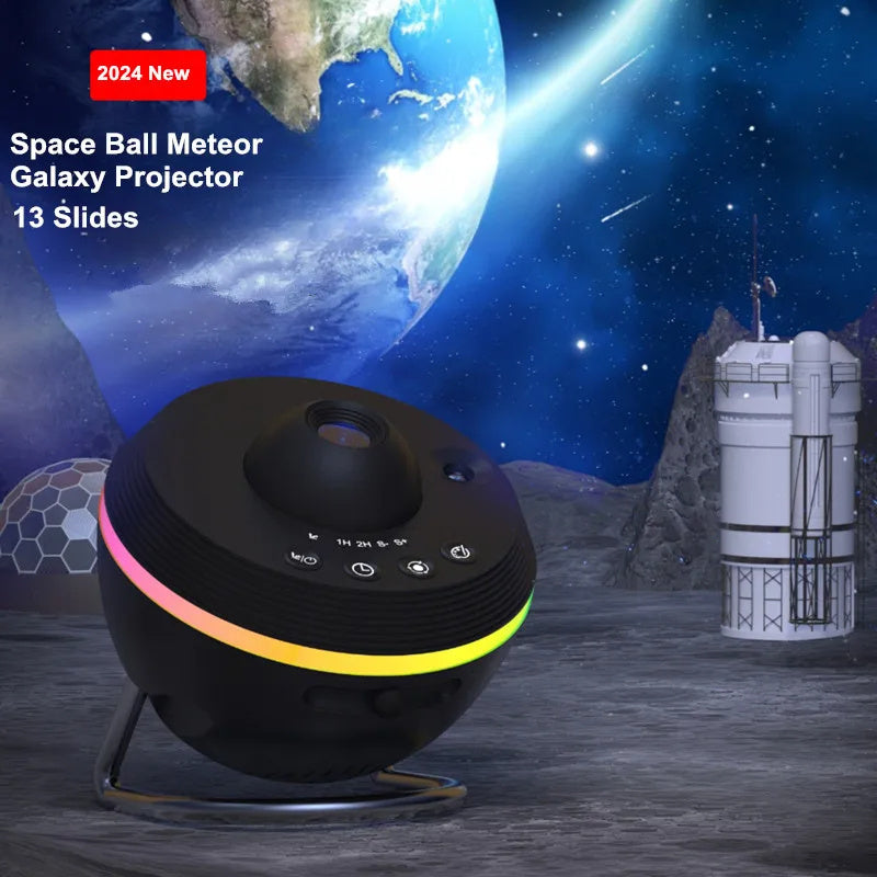 Dynamic Meteor 13-in-1 Galaxy Projector – Ultra-Clear
